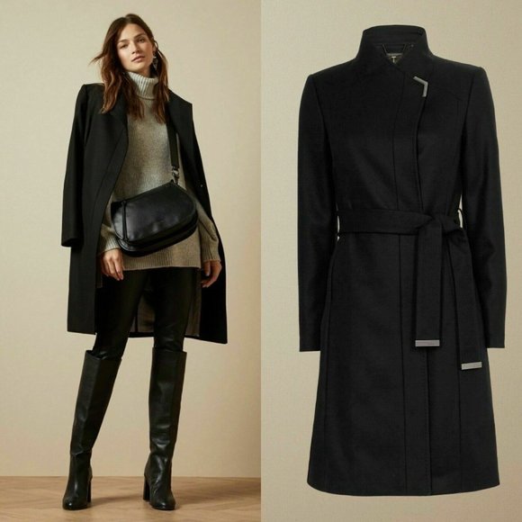 ted baker kikiie long wrap coat